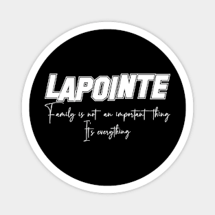 Lapointe Second Name, Lapointe Family Name, Lapointe Middle Name Magnet